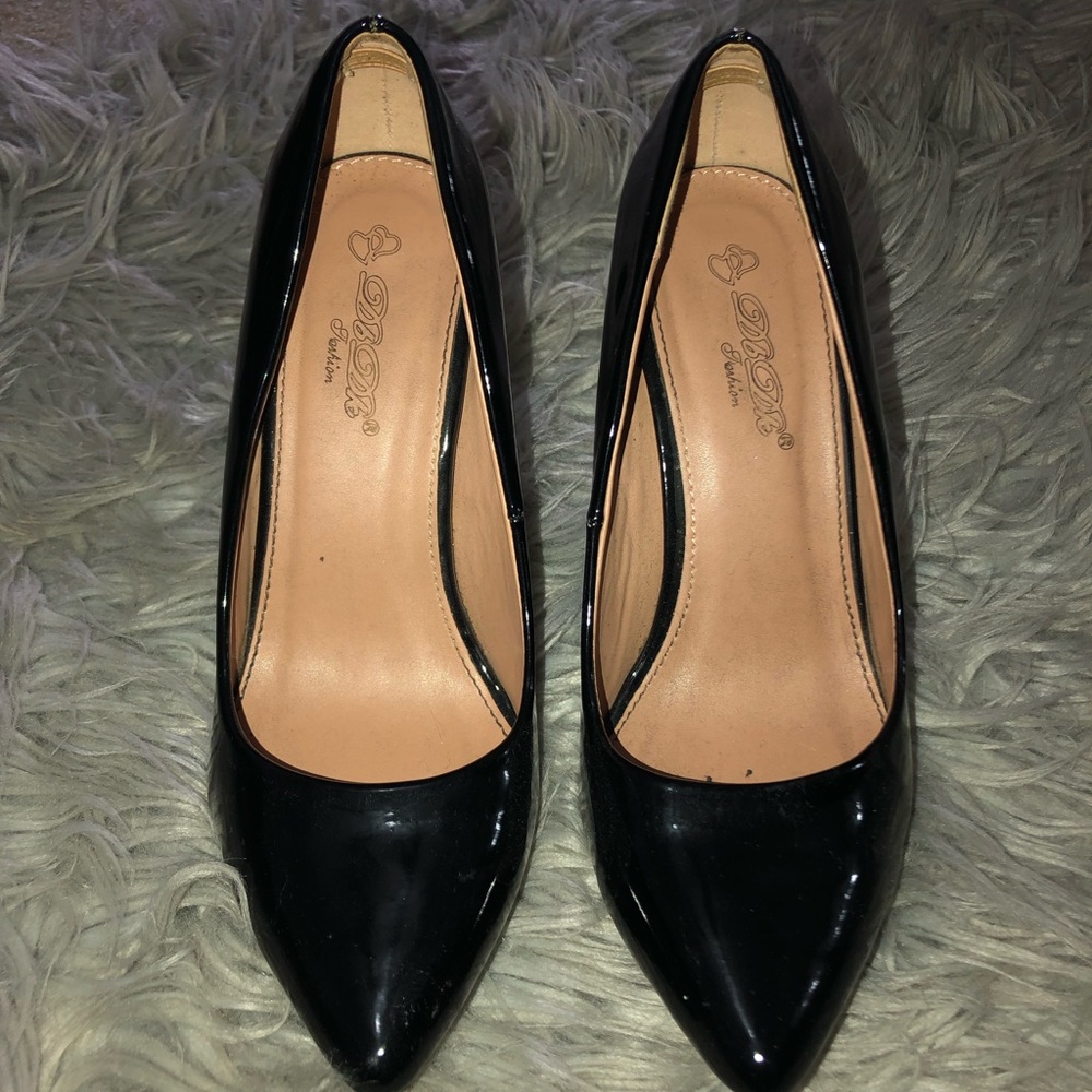 Black heels